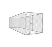 Chenil d'Extérieur pour Chiens 760x192x185 cm Animaux Enclos Cage Niche 145030