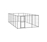 Vidaxl Chenil D'extérieur Pour Chiens Acier 21,78 M²