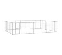 Vidaxl Chenil Extérieur Acier Galvanisé 36,3 M?