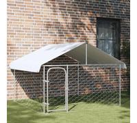 Chenil extérieur avec Toit 200x200x150 cm,Niches & enclos pour Chiens,19.35KG-171498