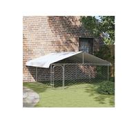 Vidaxl Chenil D'extérieur Avec Toit Pour Chiens 300x300x150 Cm