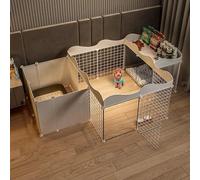 Chenil for chat - Parc for chat, parc for animaux de compagnie, enclos extérieur for chat avec fil métallique dense, design DIY, petite cage for animaux for lapins de petite taille, cochons d'Inde, ar