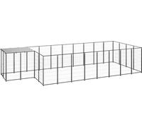 Chenil Noir 10,89 m² Acier