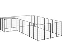 Chenil Noir 10,89 m² Acier