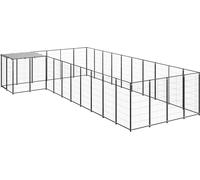 Chenil noir 13,31 m² acier