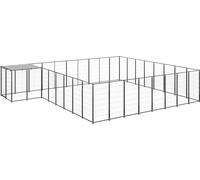 Chenil Noir 20,57 m² Acier