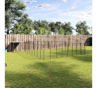 Chenil Noir 25,41 m² Acier