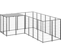 Chenil Noir 4,84 m² Acier