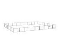 Chenil Noir 63 M² Acier