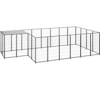 Chenil Noir 8,47 m² Acier