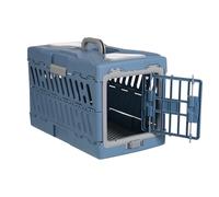Chenil portable, boîte de levage pour chat, boîte pliable, convient pour les animaux de compagnie de 33,07 kg, pour les excursions, les soins des animaux ou les rendez-vous chez le médecin, les