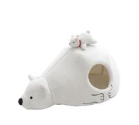 Chenil souple modèle White Bear pour chiens et chats Ferribiella