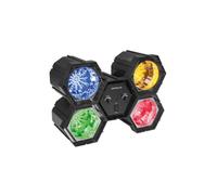 Chenillard modulaire - PEREL - VDLL4RL2 - 4 x 47 LEDs - Modules interchangeables - Piloté par la musique