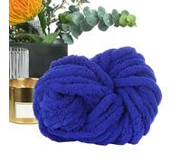 Chenille Chunky Yarn | 88.5Ft Soft Chenille Yarn | Weaving Craft Crocheting Supplies for Scarf Baby Clothes Throw Pillow Basket Pet Bed Blanket Making