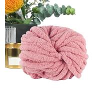 Chenille Chunky Yarn | 88.5Ft Soft Chenille Yarn | Weaving Craft Crocheting Supplies for Scarf Baby Clothes Throw Pillow Basket Pet Bed Blanket Making