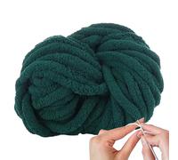 Chenille Chunky Yarn | 88.5Ft Soft Chenille Yarn|Weaving Craft Crocheting Supplies for Scarf Clothes Throw Pillow Basket Pet Bed Blanket Making