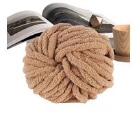 Chenille Chunky Yarn | 88.5Ft Soft Chenille Yarn|Weaving Craft Crocheting Supplies for Scarf Clothes Throw Pillow Basket Pet Bed Blanket Making