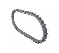 Chenille d'entrainement grise pour robot suprême, master m3, m4, m5, swash et prox 2 9985006