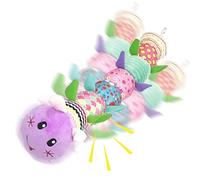 Chenille en peluche musicale, animaux en peluche musicaux pour | Jouet en peluche pour Caterpillar de dessin animé | Mignon oreiller en forme de chenille, jouets sensoriels musicaux