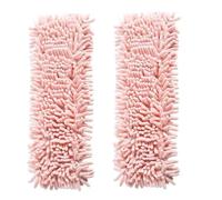 Chenille Mop Head Replacement Pads | Multicolor 2Pcs: For Spray Mops Multi-Surface Floors(Pink)