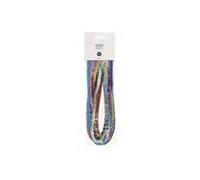 Chenille multicolore brillante 10x 50cm