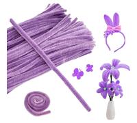 Chenille Stems - Chenille Bendable Anti Shedding Toys,DIY Pipe Cleaners Art Projects Decor | for Kids Boys Classroom Preschool Birthday Holiday Party Home Decor Modeling Sculpting