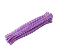 Chenille Stems Kit - Fuzzy Wire Rods, Plush Strip Bundles | Creative Art Educational Material Kindergarten, Thick Non Shedding Twistable Yarn Tubes For Handmade Flower Bouquet Crafts