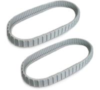 Chenilles de rechange pour robots nettoyeurs de piscine - MICH - Lot de 2 - Gris - 25,4x30,5x3,8 cm