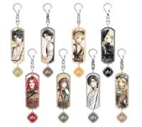 CHENJIRA 8 Lord of Mysterie Long Porte-clés avec Petit Pendentif Chaîne en Acryliqu Lord of Mysterie Figurine Cosplay Accessoire