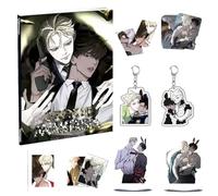CHENJIRA Codename Anastasias Décoration Set, Codename Anastasias Cosplay Porte-clés Acryl Stand, Produits Périphériques D'animation
