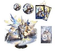 CHENJIRA Phainons Décoration 5 Set, Honkais Stars Rail Phainons Cosplay Porte-clés Acryl Stand Badge, Produits Périphériques D'animation