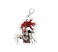 CHENJIRA Porte-clés Anime Gachiakut Rudo Figurine Porte-clés en Acrylique (A)