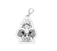 CHENJIRA Porte-clés Anime Gachiakut Rudo Figurine Porte-clés en Acrylique (B)