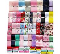 Chenkou Craft Ruban en organza de polyester de 55 m de tailles assorties