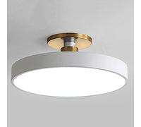 CHENKUI Installation Semi-encastrée 18W Plafonnier LED Installation Facile De L'éclairage De Plafond Plafonnier Tricolore Changeant De Lumière Panneau Lumineux Rond pour Les Balcons, Les Entrées