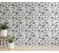 Chenlane Sticker Mural Credence Fleur Cuisine Salon Maison Stylise Moderne | Decor mural anti-UV, couleurs qui ne deteignent pas. Format : 45x500 cm. Fleur a effet, adapte a Cuisine.