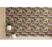 Chenlane Vignette Murale Credence Pastque Impermeable Cuisine Salon Moderne | Decor mural anti-UV, couleurs qui ne deteignent pas. Format : 45x200 cm. Pastque a effet, adapte a Cuisine, Impermeable.