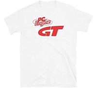 CHENLIAA NEC PC Engine Logo T-Shirt, TurboGrafx 16 Shirt Retro Video Game Console 16 bit6139 T-Shirts à Manches Courtes(X-Large)