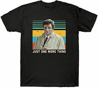 CHENLIAA Rare Columbo Just One More Thing Funny Detective TV Series T-Shirt Men's T-Shirts à Manches Courtes(XX-Large)