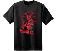 CHENLIAA The Army of The 12 Monkeys T Shirt T-Shirts à Manches Courtes(Large)