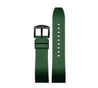 chenming Bracelet de montre for hommes Casio Fit For G-SHOCK, en métal massif, en acier inoxydable, DW5600 M5610 DW6900 GA110 GA120(Rubber Green black)