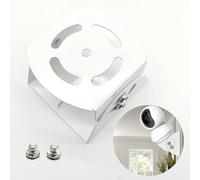 CHENNAN Support D’Angle Universel pour Caméra de Sécurité Pratique Support Mural pour Caméra pour Caméra de Surveillance et Caméras CCTV, Compatible avec Les Caméras Wyze Ring Ezviz Tapo (Blanc)