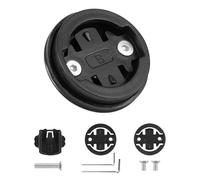 CHENNAN Support de potence d'ordinateur - Capuchon supérieur - Capuchon supérieur de potence de vélo - Support pour ordinateur - Support de chronomètre pour Garmin/Bryton/Cateye - Noir