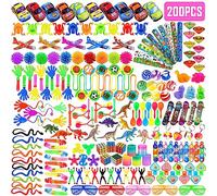 Chennyfun 200 pièces de jouets pour enfants, Jouets Assortiment pour Enfants Party Favors, pour pinata, Récompenses de Classe Scolaire, prix de cadeau d'anniversaire pour les garçons et les filles