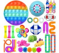 Chennyfun Fidget Sensory Toy Set, 30PCS Jouet Anti-Stress Kit