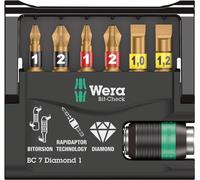 ChenQuanSarl-05073419001 Bit-Check 7 Diamond 1 Sb, 7 Pièces, Multicolore