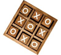 Chenquansarl-1 Jeu De Société En Bois Tic Toe Noughts And Crosses Game Tic Bug Toe X And O Game
