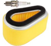 ChenQuanSarl-100188 Filtre À Air Préfiltre Remplacer Pour Kawasaki Fc150V 11013-2120 11013-2175 11013-2174 Pour John Deere M79451 Tondeuse À Gazon Pour Toro 100-2693 Avec Bougie D'Allumage Bpr5Es