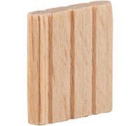 ChenQuanSarl-100Pcs Tenons En Hêtre (4 X 20Mm) Pour Menu rie, Assemblage Et Encadrement De Meubles, Ten/4X20/100