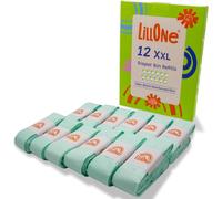 Chenquansarl-12 Recharges Xl Extra Spacieuses Pour Syst¿¿Mes De Gestion Des Couches Compatibles Avec Tommee Tippee Twist & Click - Tec, ¿¿Paisseur Renforc¿¿E, Anti-Odeur Et Antibact¿¿Rien Pour La Gest